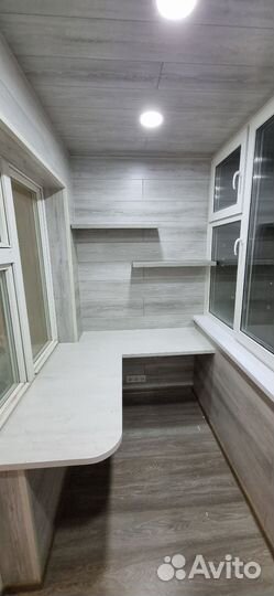 Ремонт балкона под ключ