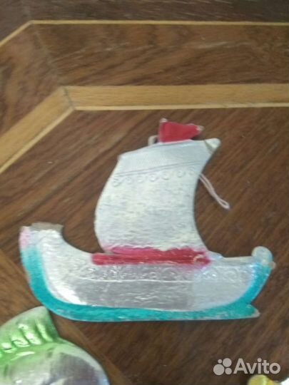 Ёлочные игрушки.Картонаж СССР