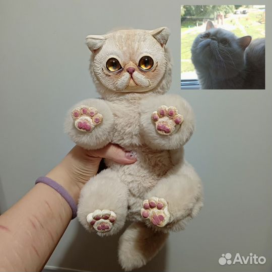 Ваш питомец из глины и меха