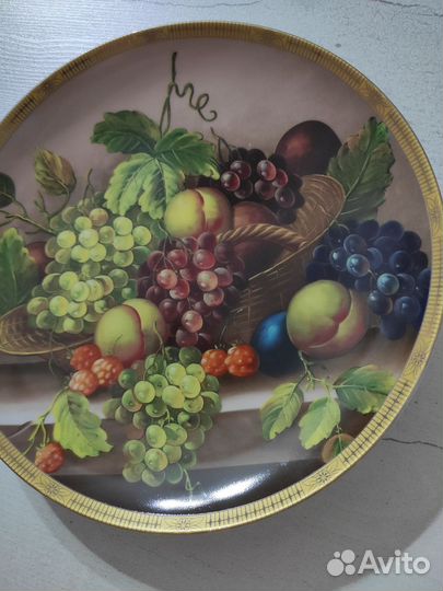 Тарелка декоративная настенная