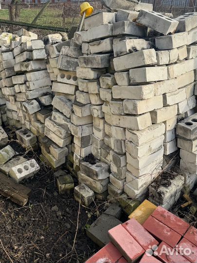 Кирпич огнеупорный белый б/у