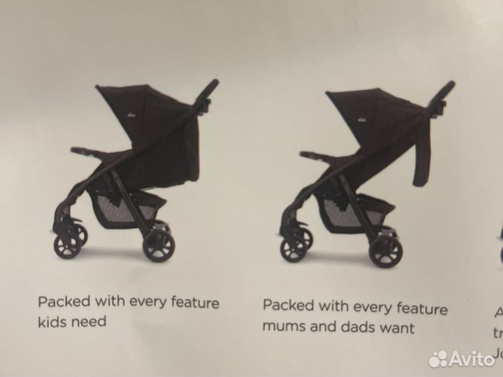 Прогулочная коляска Joie meet muse изумрудная