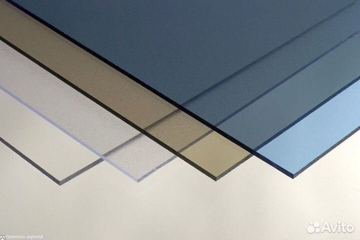 Монолитный поликарбонат с завода