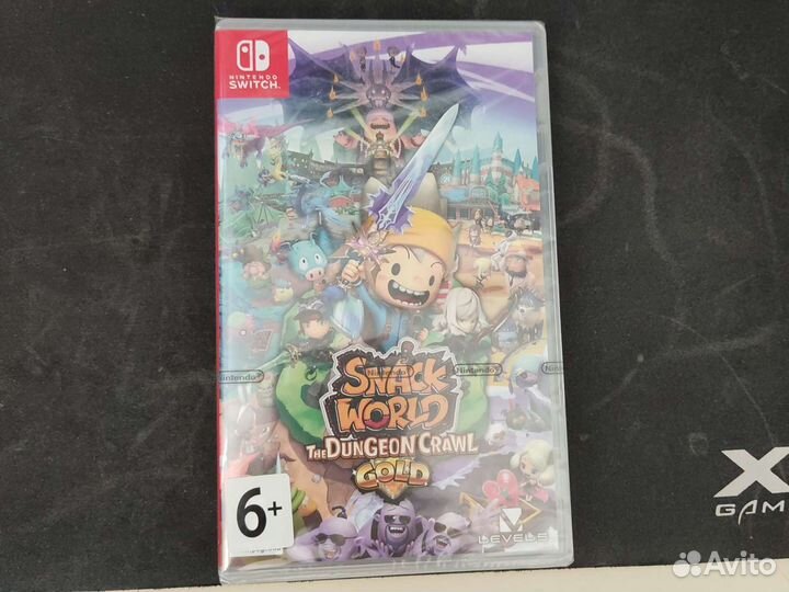 Игра Snack world Nintendo switch новая