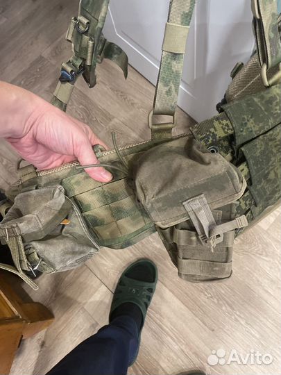 Тактический пояс и бронежилет ссо