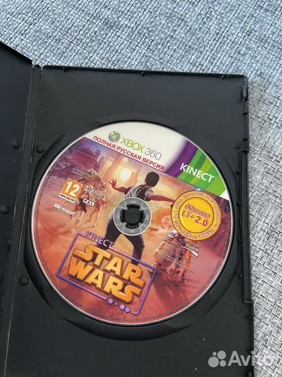 Kinect Star Wars диск xbox360