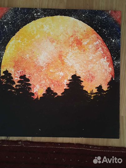 Картина маслом пейзаж