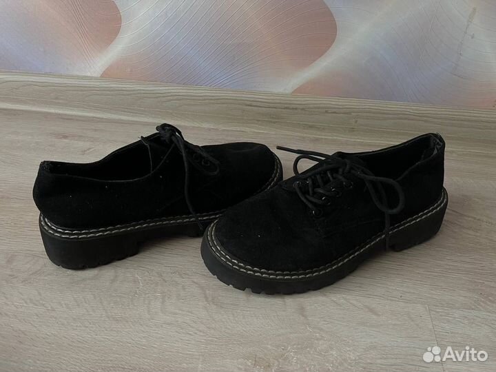 Ботильоны лоферы полуботинки 37 (36) размер