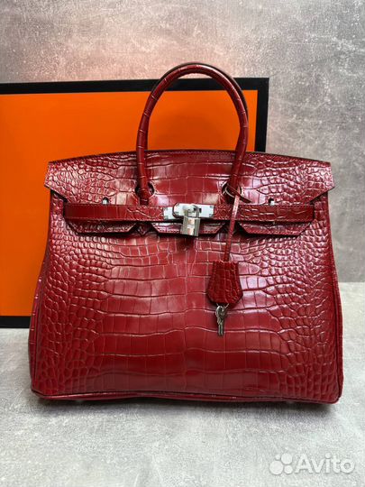 Сумка женская Hermes Birkin 35 Crocodile