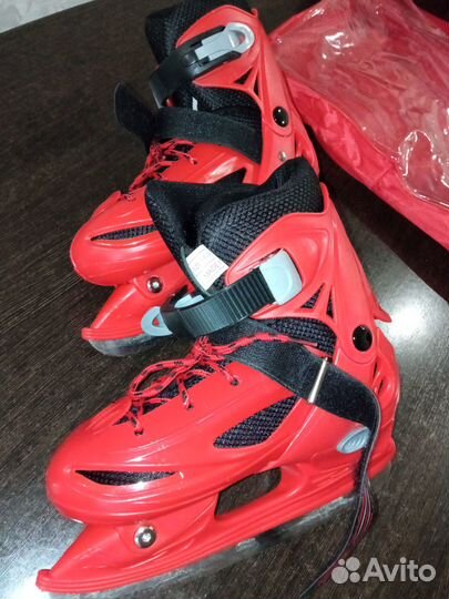 Коньки детские раздвижные