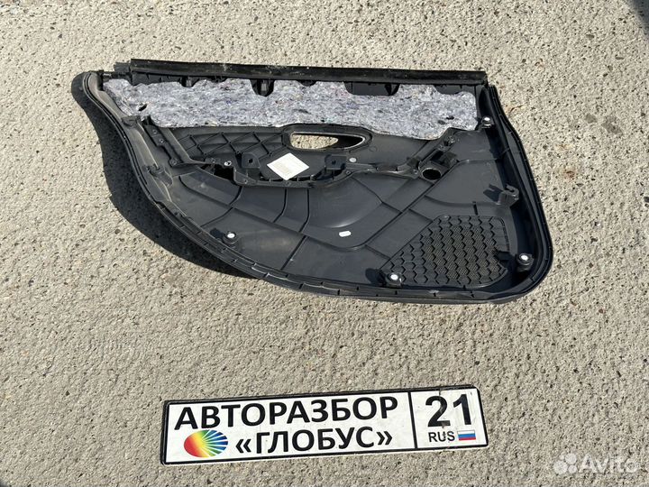 Обшивка двери задняя правая Nissan Almera G15