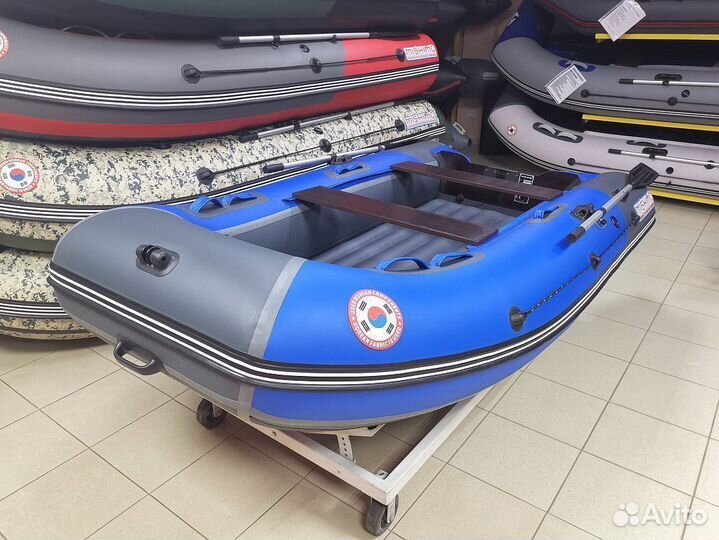 Лодка mishimo PRO 370 синяя