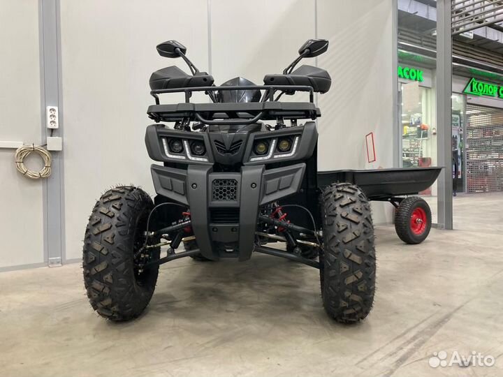 Квадроцикл с прицепом 200 кубов