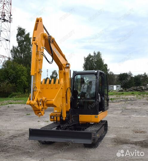 Мини-экскаватор Kato HD55NSL, 2024