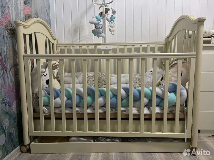 Детская кроватка Pali Capriccio +пеленальный комод