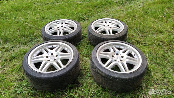 Диски с резиной на Мерседес Е класса. Брабус 18 р