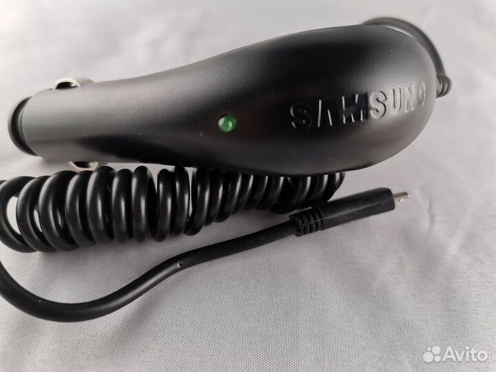 Зарядка Samsung (ориг) автомобильная для телефона