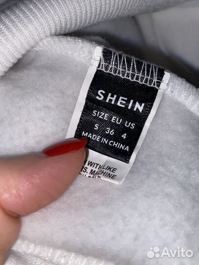 Shein толстовка с капюшоном USA 42-44