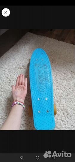 Пенниборд синий