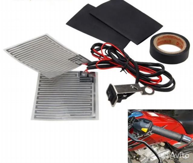 Грипсы с подогревом на мото