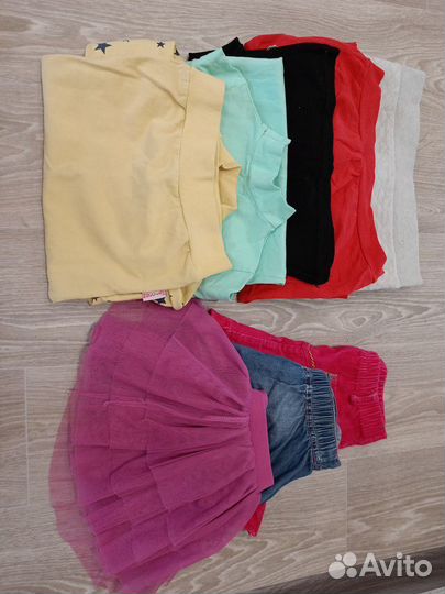 Вещи пакетом для девочки 104 110 116