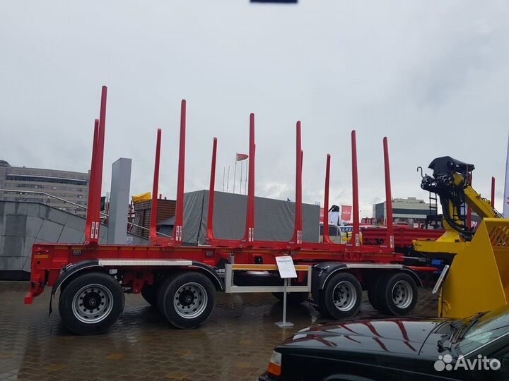 Прицеп лесовоз (сортиментовоз) Berger 88540000030-02, 2023