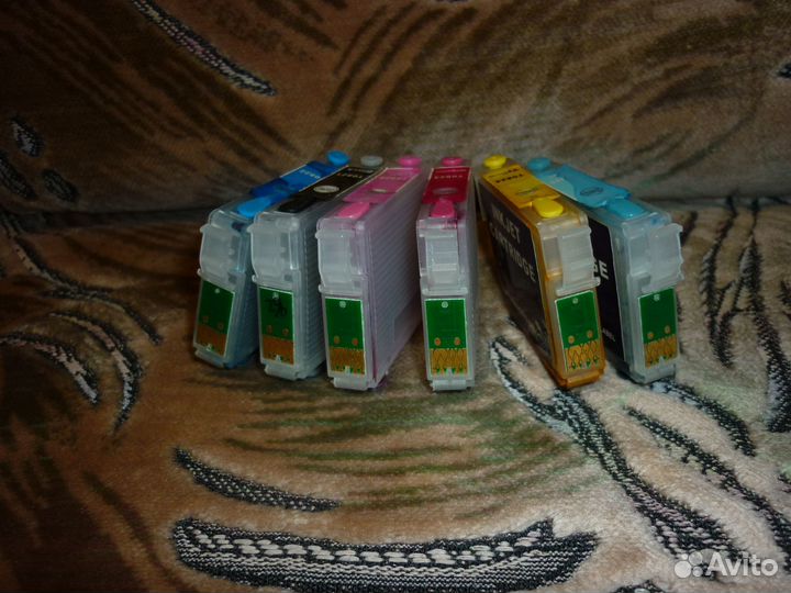 Перезаправляемые картриджи к принтеру epson