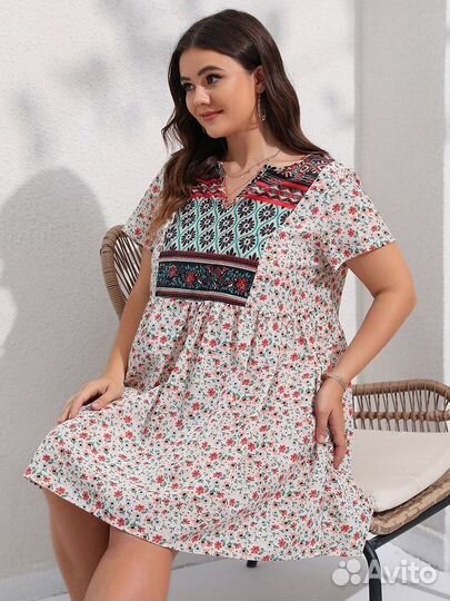 Платье shein plus size