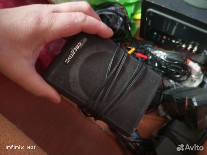 Сабвуфер с колонками