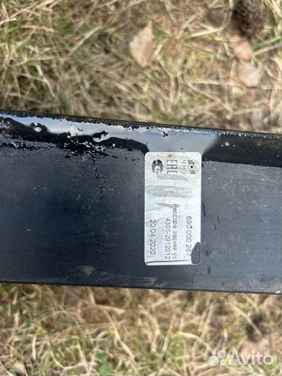 Рессора задняя ус газ 4301-2912012 (13 листов)