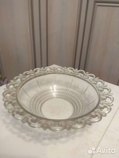 Старинная ваза стекло