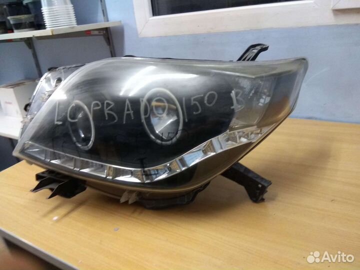 Фара toyota land cruiser prado 150