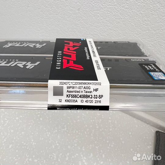 Оперативная память Kingston Fury DDR5