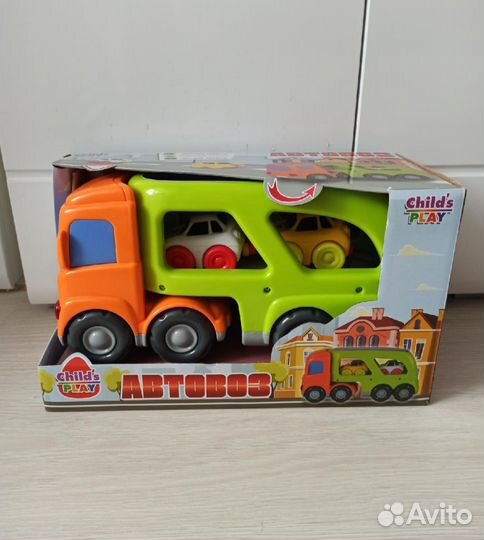 Автовоз музыкальный развивающий
