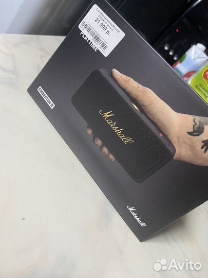 Портативная колонка marshall emberton2