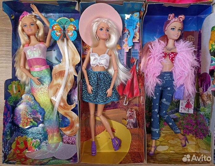 Куклы София в коробках, шарнирные