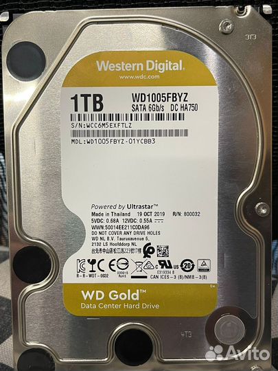 WD Gold 1TB