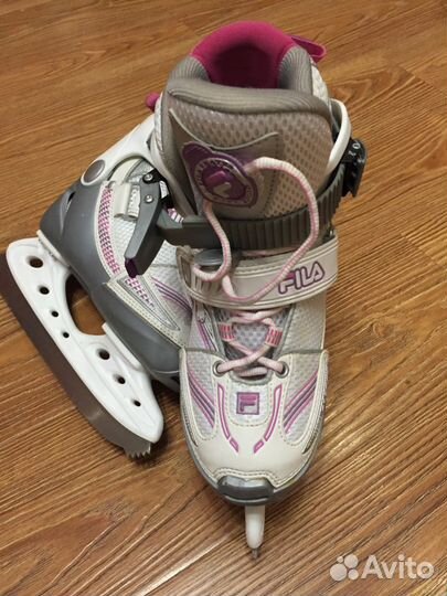 Коньки ледовые детские