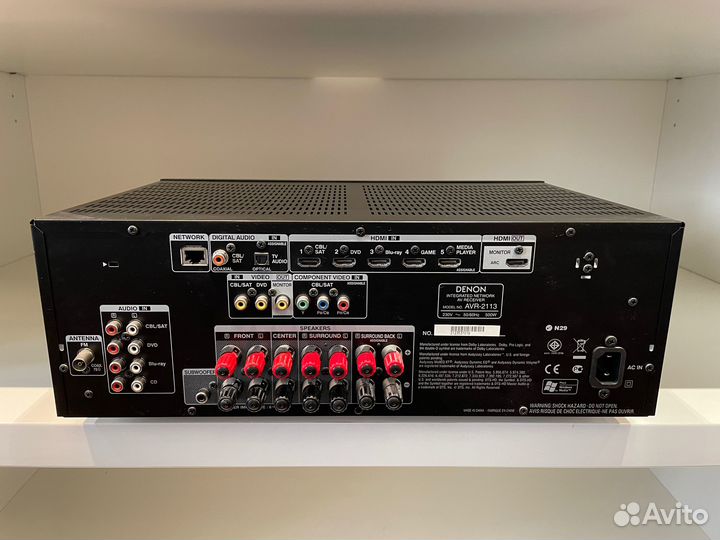 Продается ресивер Denon AVR-2113