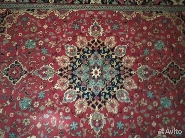 Ковер шерстяной СССР винтаж ретро