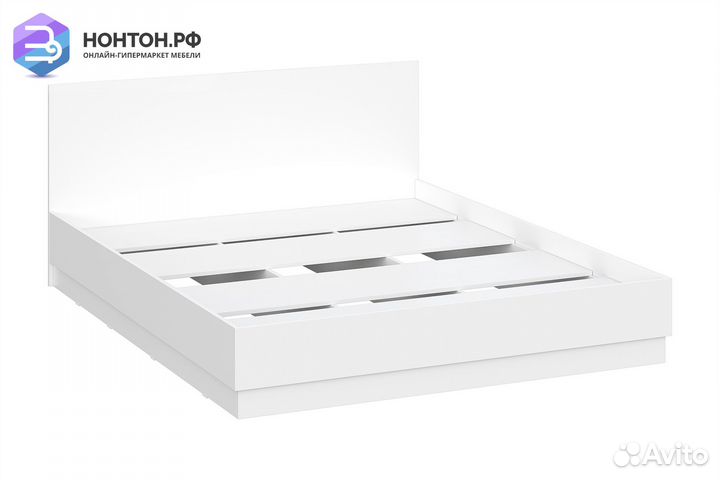 Кровать Айден 1.6 м белый