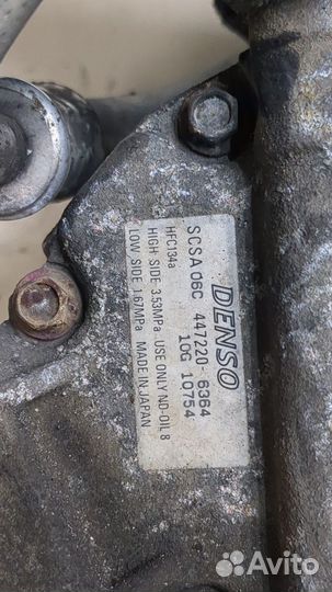 Компрессор кондиционера Toyota Corolla E12, 2006