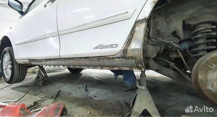 Пороги на Citroen C4 Кузовные