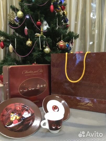 Чайная пара, набор для шоколада какао, подарочный