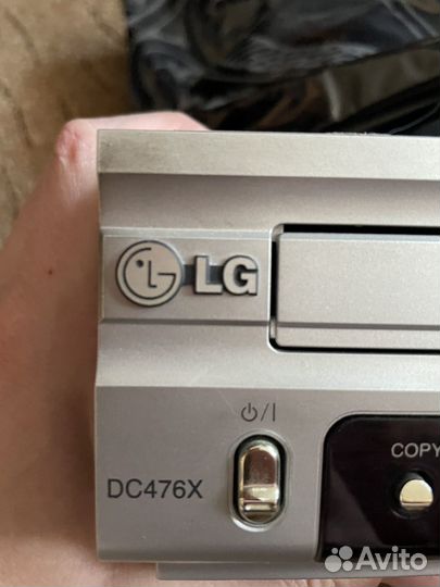 Видеомагнитофон и dvd lg
