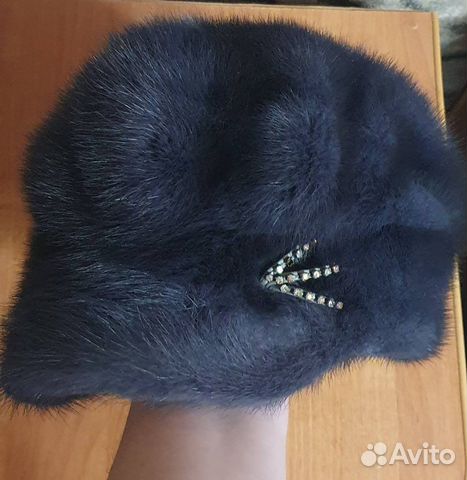 Шапка натуральный мех