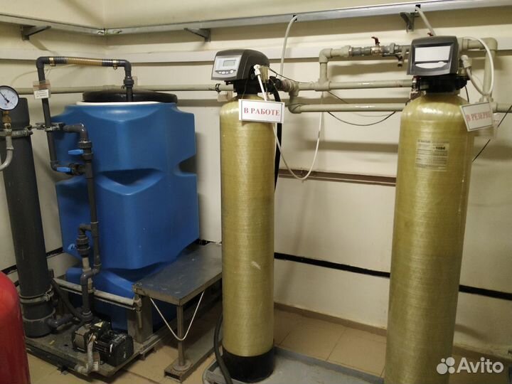 Обслуживание системы водоочистки воды