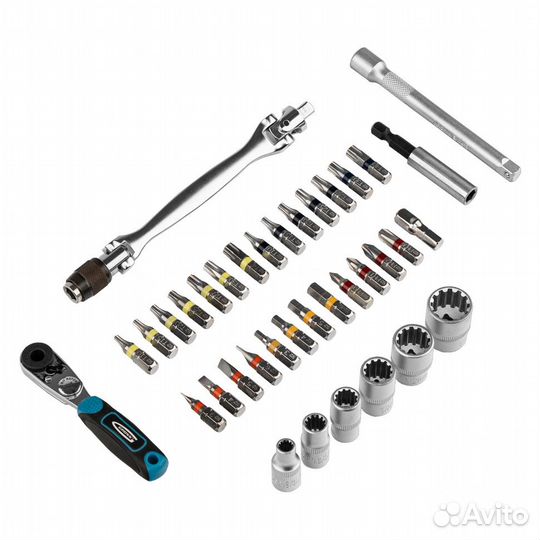 Набор бит и торцевых головок Gross Арт 11625