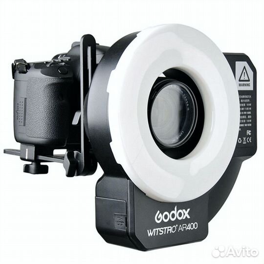 Аккумуляторная вспышка Godox Witstro AR400 кольцев