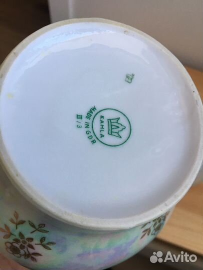 Чайный сервиз kahla гдр Роза попредметно